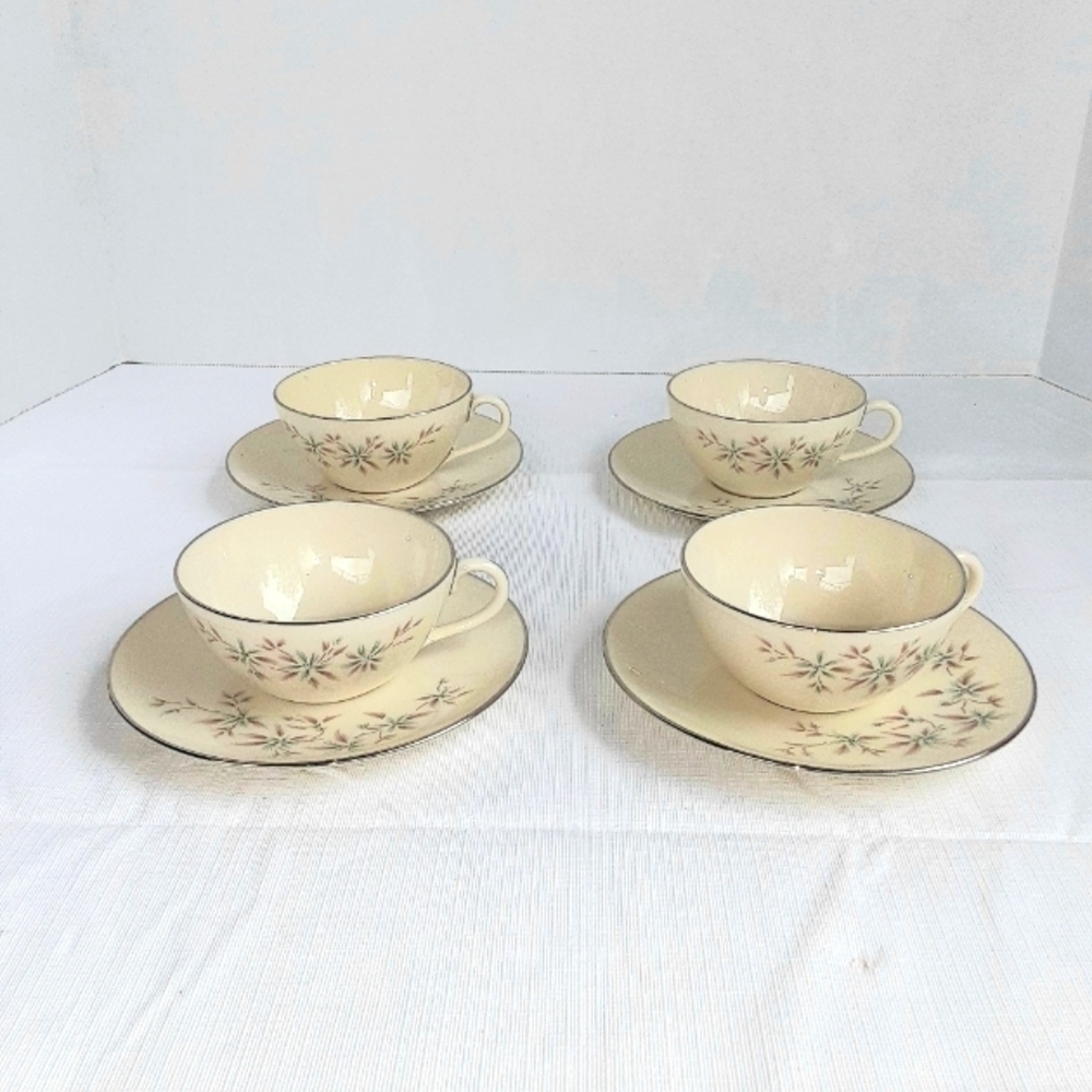 Vintage Lenox Wyndcrest A-500 Pattern Teacup and Saucer